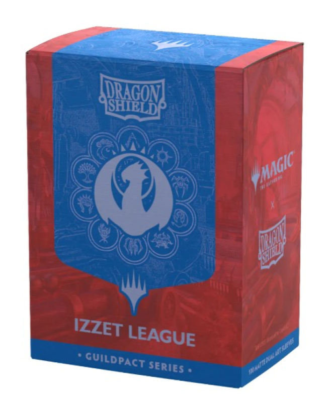 100 BUSTINE STANDARD  MATTE DUAL SLEEVES - GUILDPACK SERIES - IZZET LEAGUE