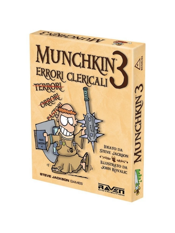 MUNCHKIN 3 - ERRORI CLERICALI - Nuova Edizione