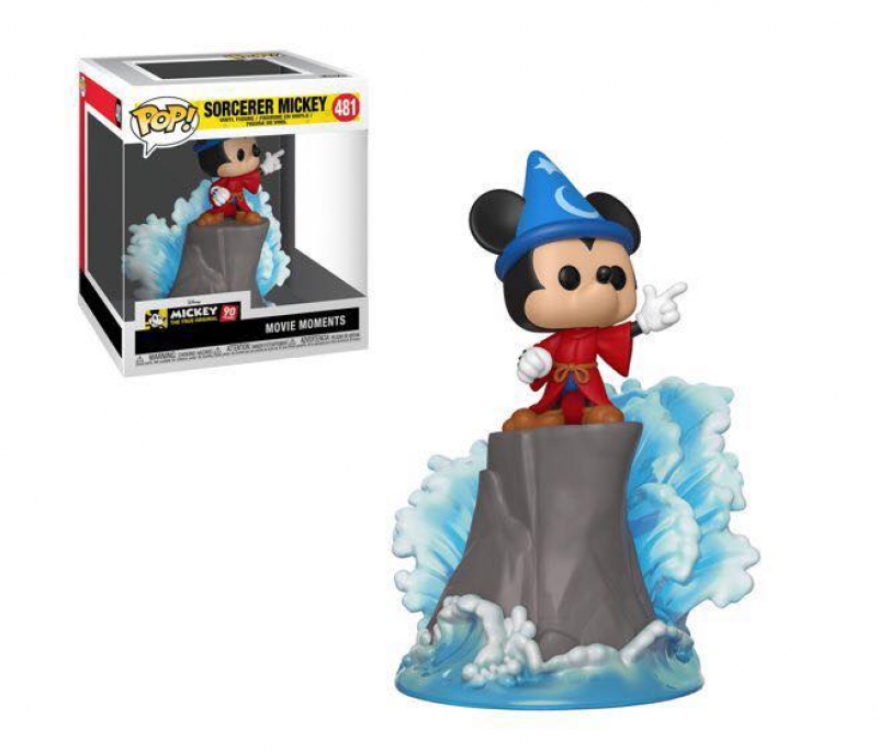 DISNEY: MICKEY'S 90TH ANNIVERSARY - POP FUNKO FIGURE 481 SORCERER MICKEY