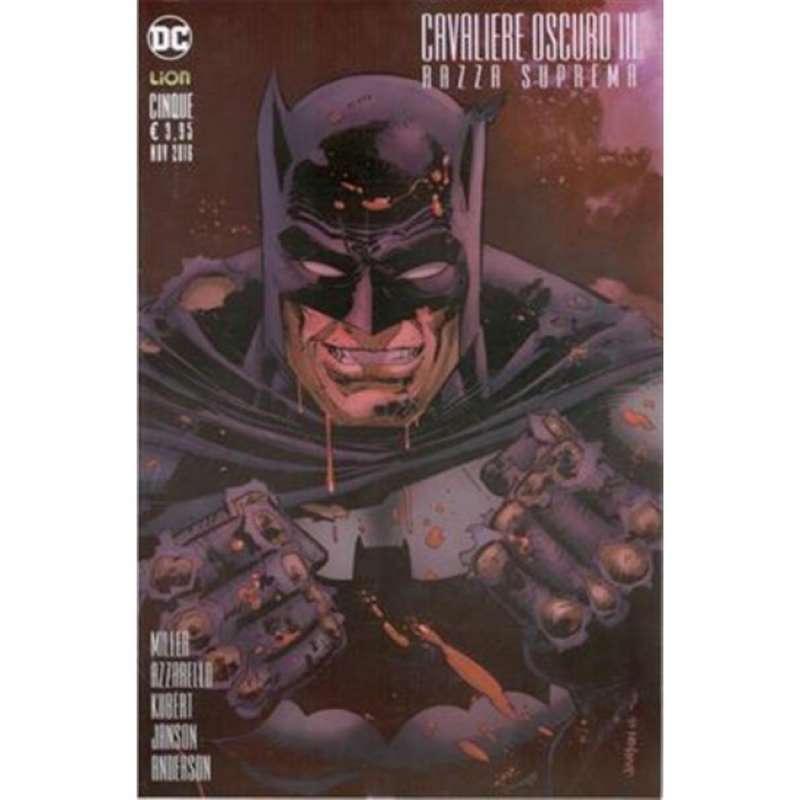 BATMAN IL CAVALIERE OSCURO III RAZZA SUPREMA 5 - VARIANT B